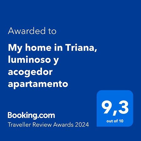 My Home In Triana, Luminoso Y Acogedor Apartamento Sevilla Eksteriør bilde