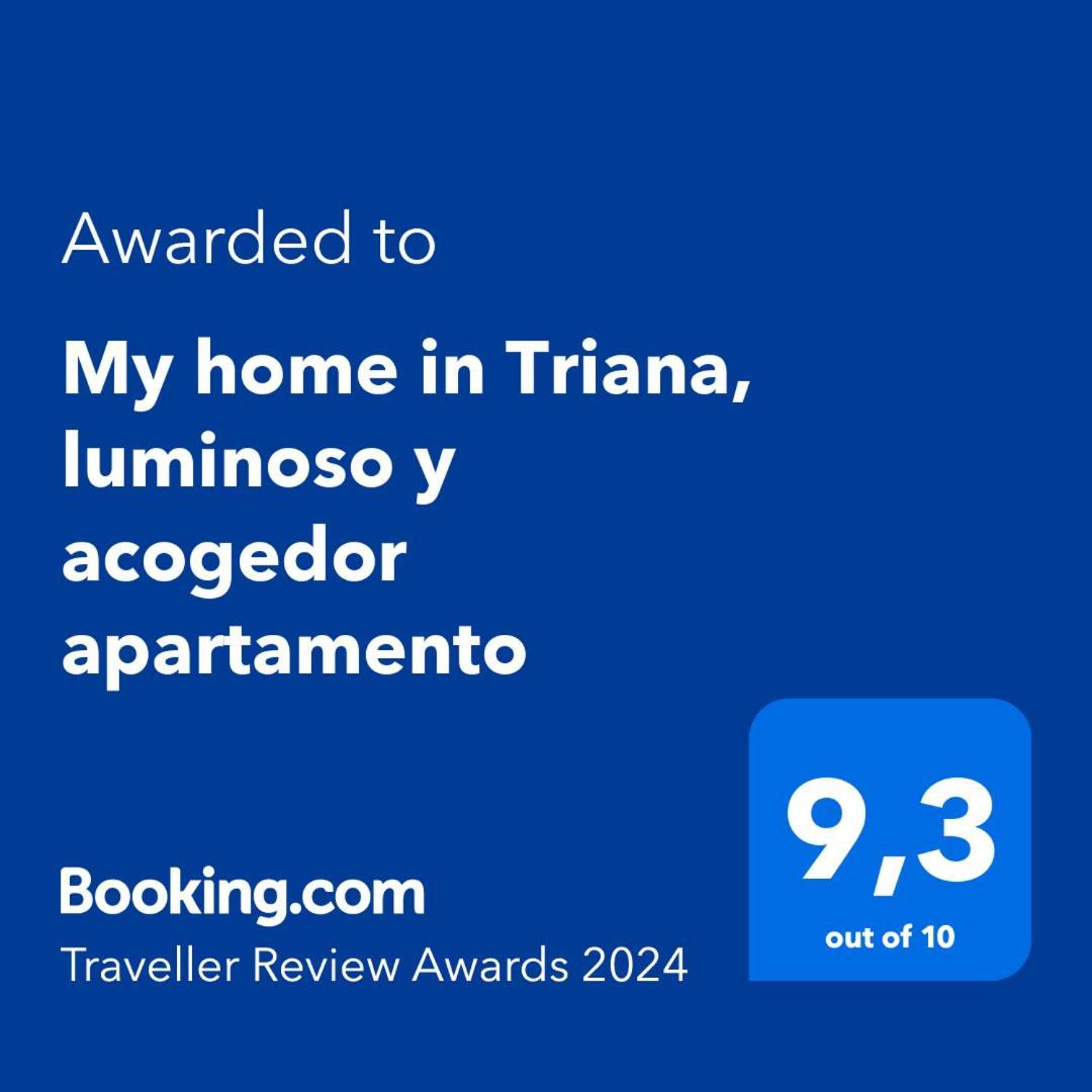 My Home In Triana, Luminoso Y Acogedor Apartamento Sevilla Eksteriør bilde